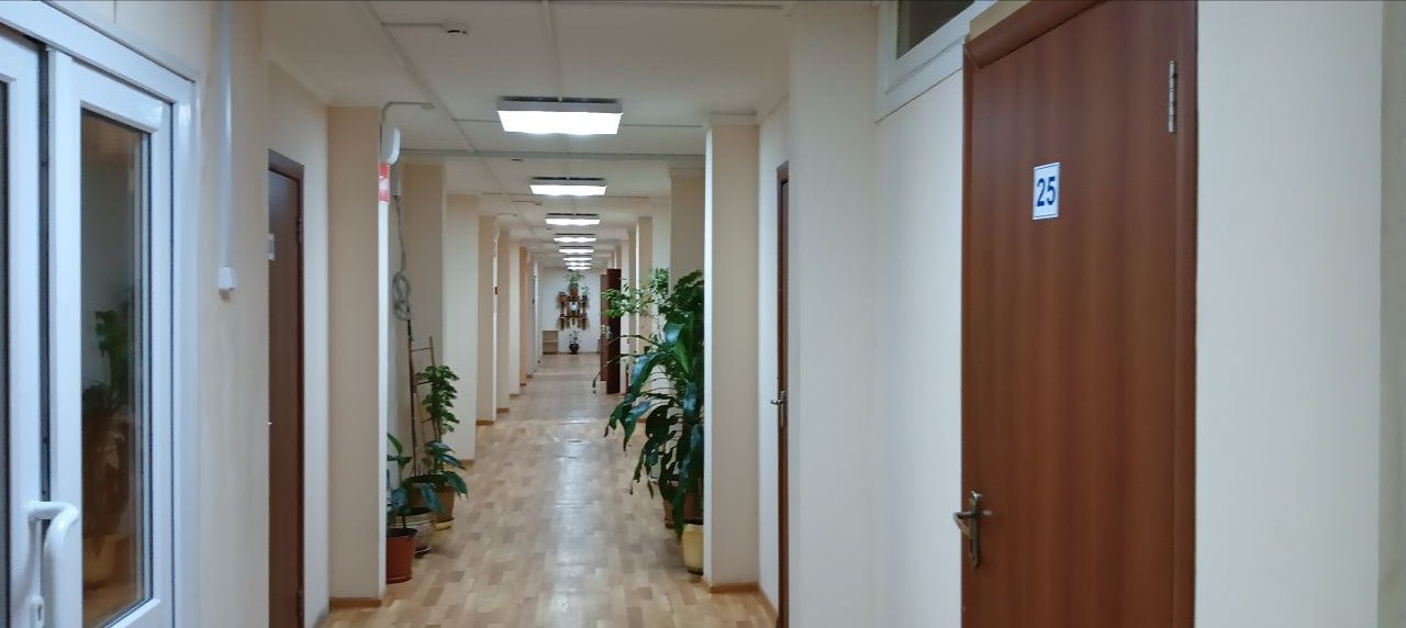 Холл общежития ИП Титова в Новом Уренгое